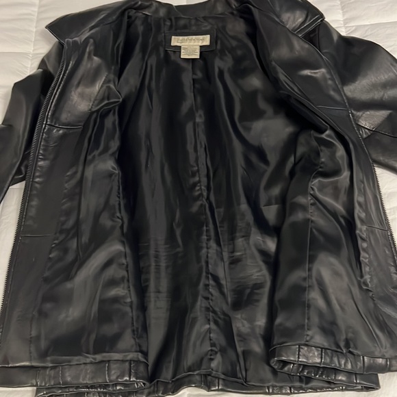 Jones New York Leather Jacket - Picture 5 of 7